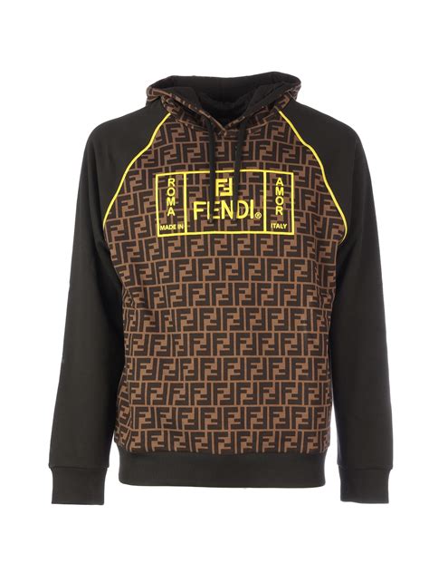 fendi hoddie|authentic fendi hoodie.